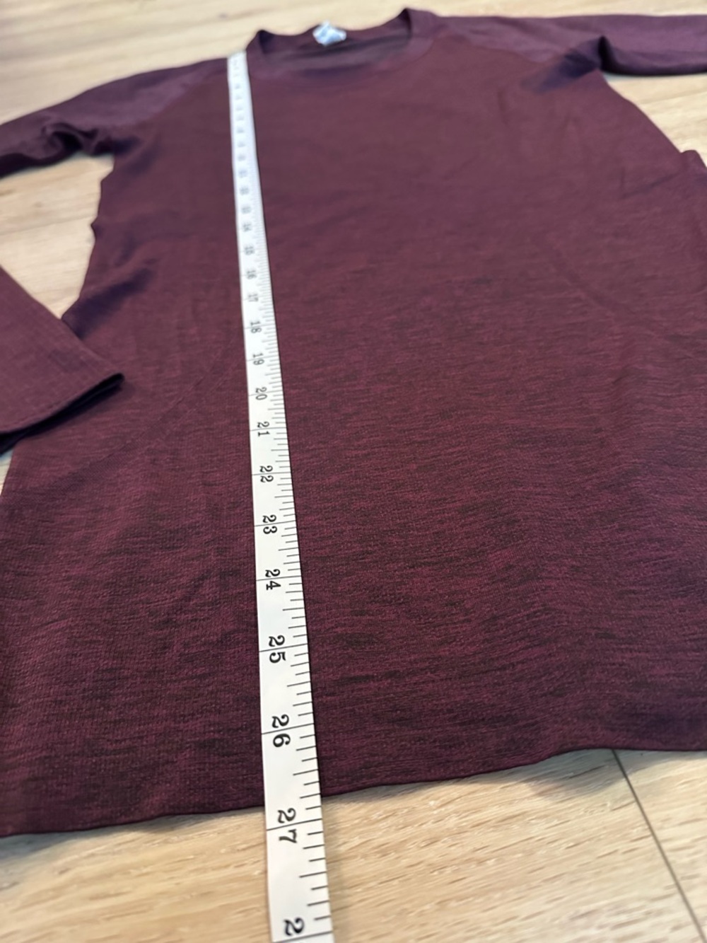 Lululemon- Swiftly Tech Long Sleeve in Heathered Dashing Purple Sz 6 - Picture 6 of 8